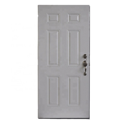 Fangda 2021 hot sale  nigeria steel door six panel interior metal doors