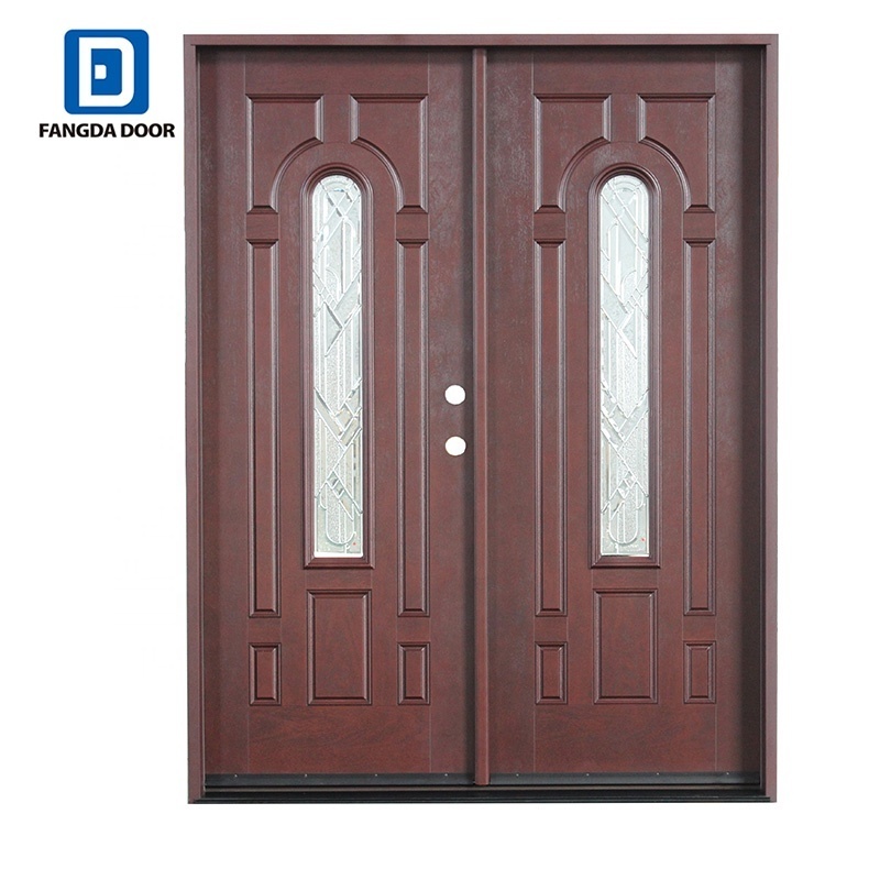 Fangda house front entry luxury fiberglass door  exterior  entry door