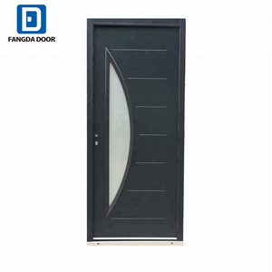 Fangda high quality interior office door with glass insert