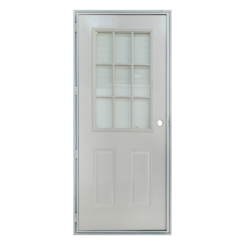 Factory Prices out-swing steel door for mobile home aluminum frame door