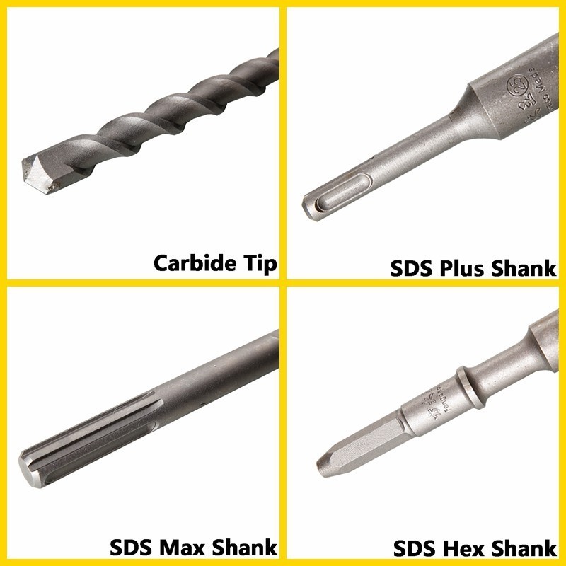 Sds plus sds max hammer Drill Bits Cross Tip , Industry Quality, sds drill max