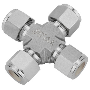 Swagelok Type Union Cross Stainless Steel Tube Fittings