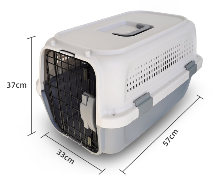 High-quality Portable Airline Proved  Outdoor Travel  Pet Cat Dog Hard-Sided Carrier Two-Door Available