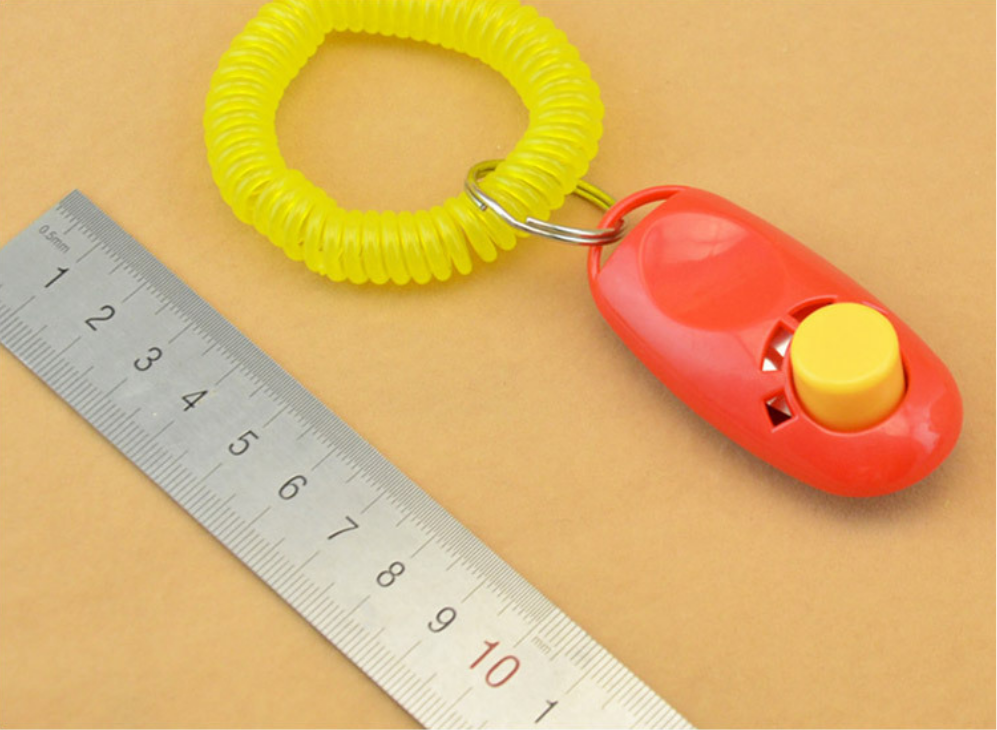 Manufacturer wholesale Downtown Pet Supply Big Button Dog Cat Training Clicker, Clickers with Wrist Bands