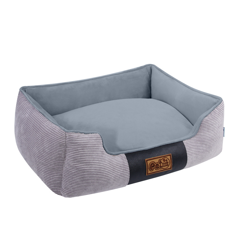 Hot selling washable warm pet dog bed home goods pet wholesale luxury dog bed