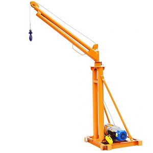 1500kg Lifts Crane 1500kg Small Construction Lifts Crane Mini Lift Concrete Material Handle Tools Machine