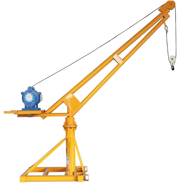 1500kg Lifts Crane 1500kg Small Construction Lifts Crane Mini Lift Concrete Material Handle Tools Machine