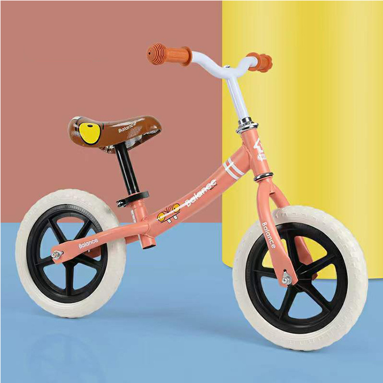 Cool and hot kids balance bike with 12 inch wheels no pedal children training bike for sell