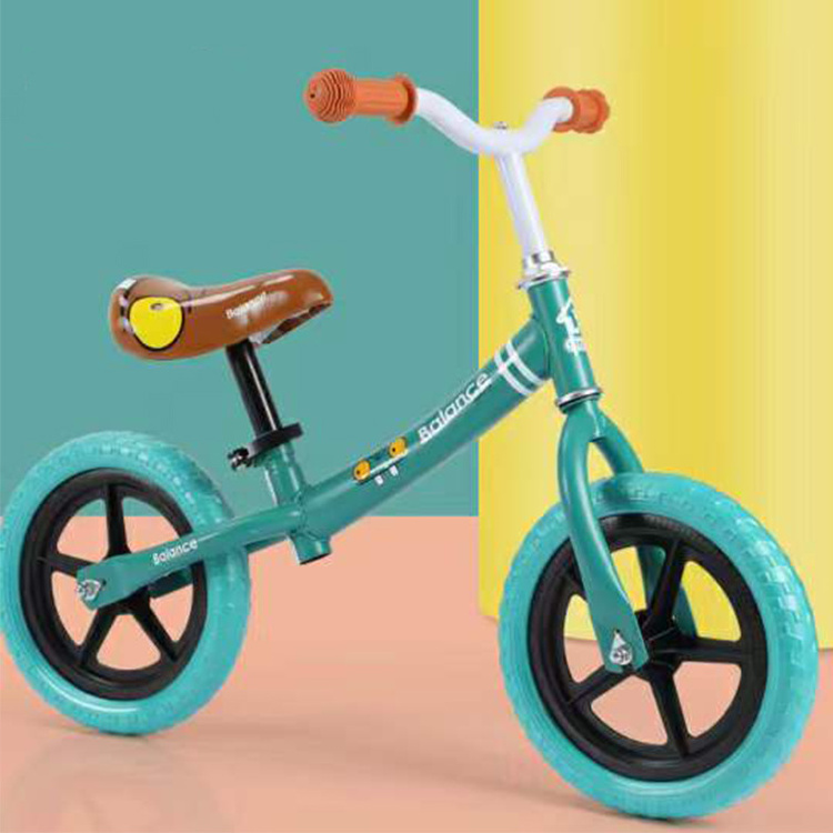 Cool and hot kids balance bike with 12 inch wheels no pedal children training bike for sell