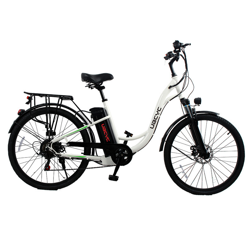 Factory wholesale electric city bike 1000w 36v/48v ebike fast speed student e bike bicycle 24/26 inch girls cycle for woman