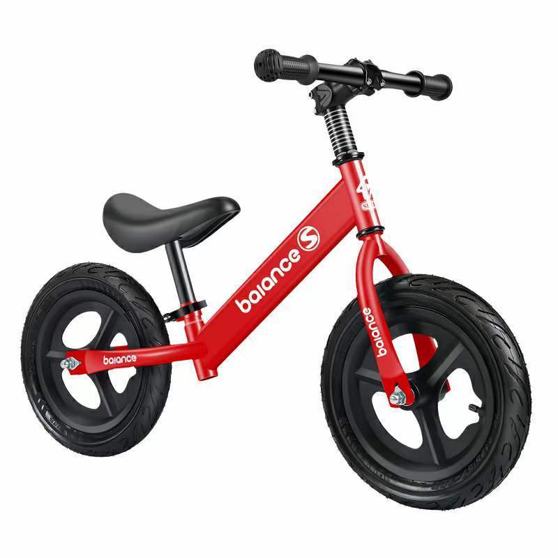 Factory Direct Sale Children's Toys Balance Bicycle Scooter Without Pedals 12 Inch Tires Single Speed Balanced Bike