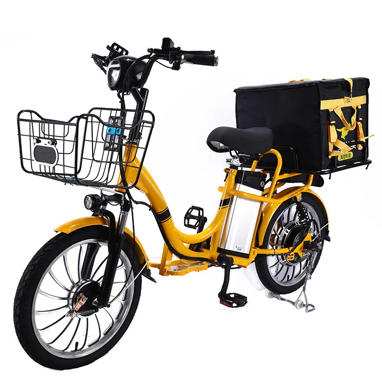 2022 Food electric Electric delivery bike 20 ah/48 V lithium battery 350 W motor delivery bicycle delivery bike Electric bike