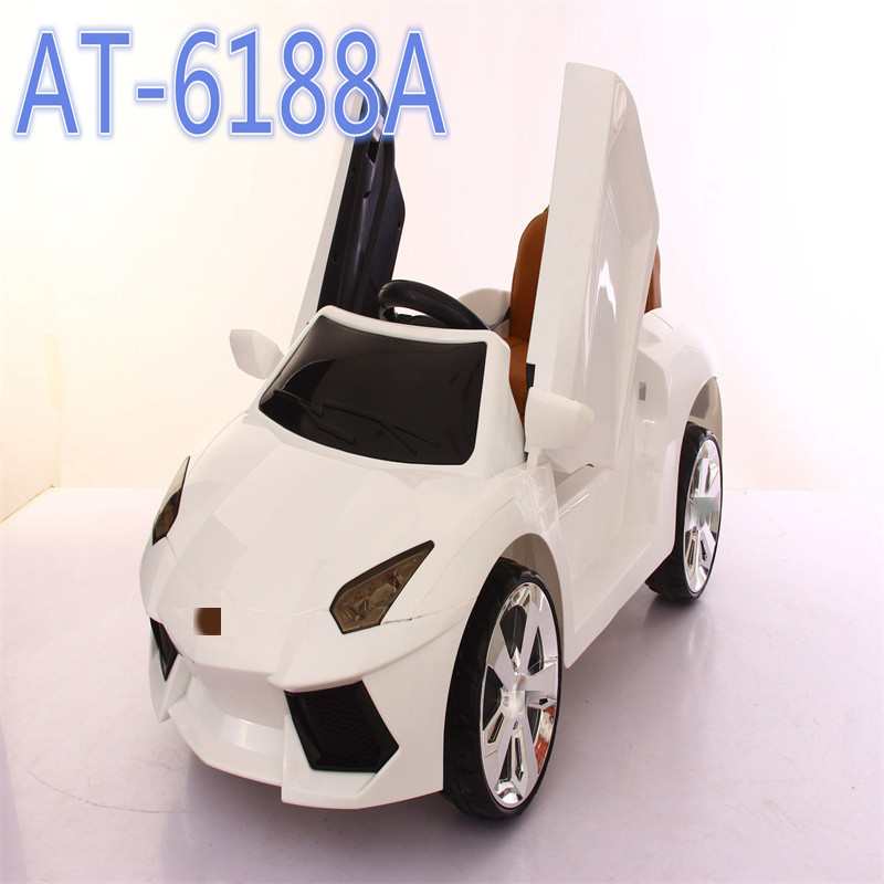 Toddler Boys Winter 2023 Latest Bumper Silicone 12V Racing Handle Magic Slide 2 Seats Electronic Cars For 5 Years Baby