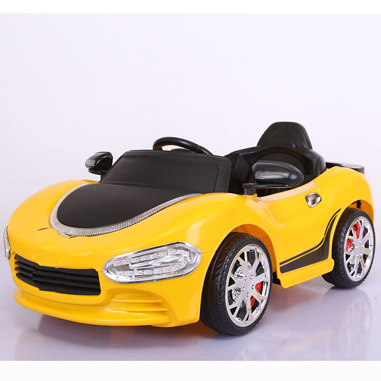 Cheap price large children's electric car ride on toys four-wheel remote control car rechargeable toy car with battery power