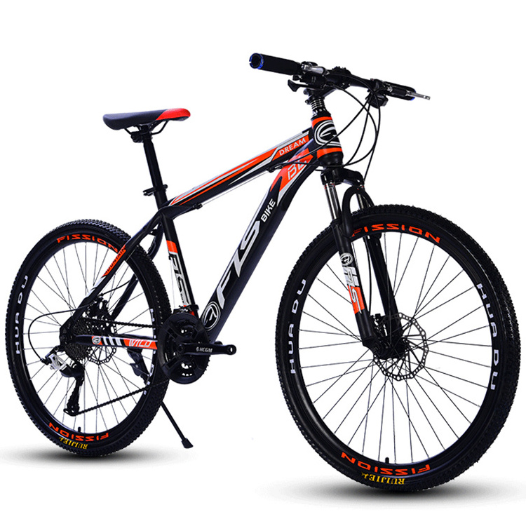 China Tianjin YBJ bicycle manufacturer / OEM custom sticker adult mountain bike / 26 inch size wheel bicicleta de montana