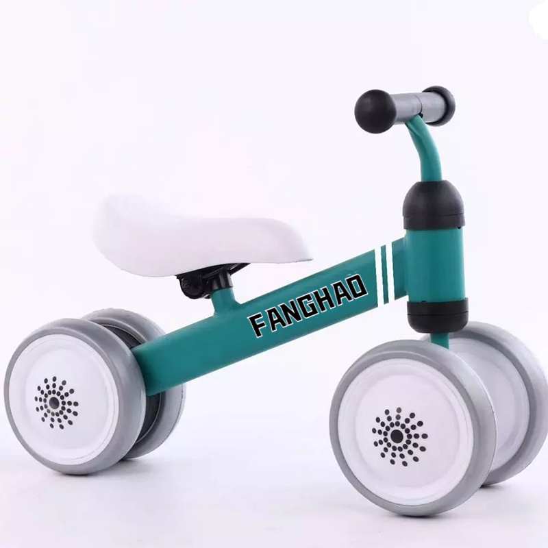 factory wholesale cheap price 4 wheels kids exercise balance bike no pedal kids ride on car for baby 1 to 3 years old