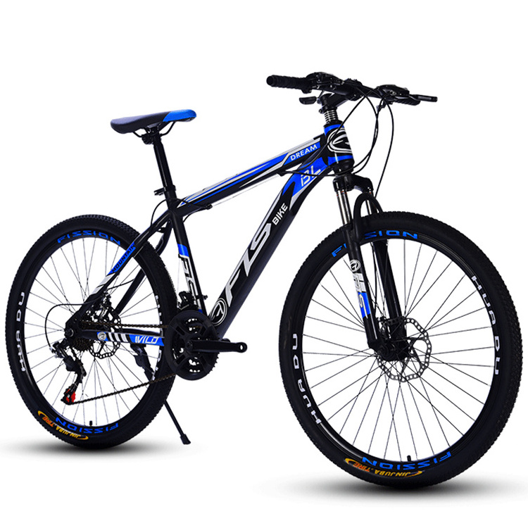 China Tianjin YBJ bicycle manufacturer / OEM custom sticker adult mountain bike / 26 inch size wheel bicicleta de montana