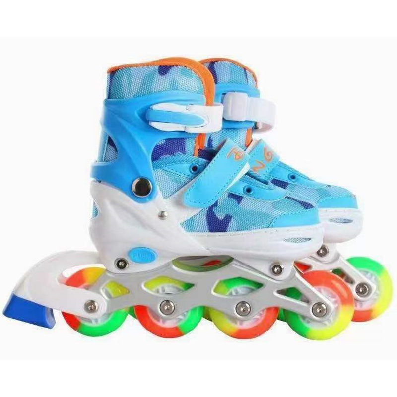 Hot Sale Popular Flashing Children Boys Girls Skate Shoes Inline Roller Skates For Kids