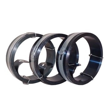 Spot stock baking blue packing tape open closed packing buckle iron galvanized steel strip