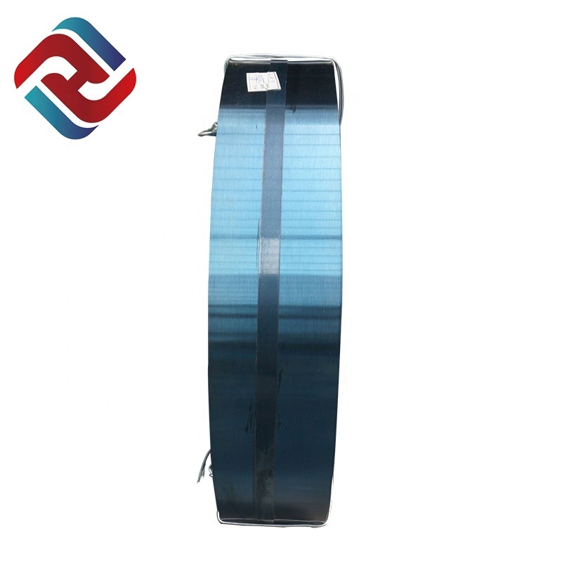 Spring strapping High quality  blue heat treated Cold Rolled spring steel Strip  65Mn Steel Strip spring steel coil