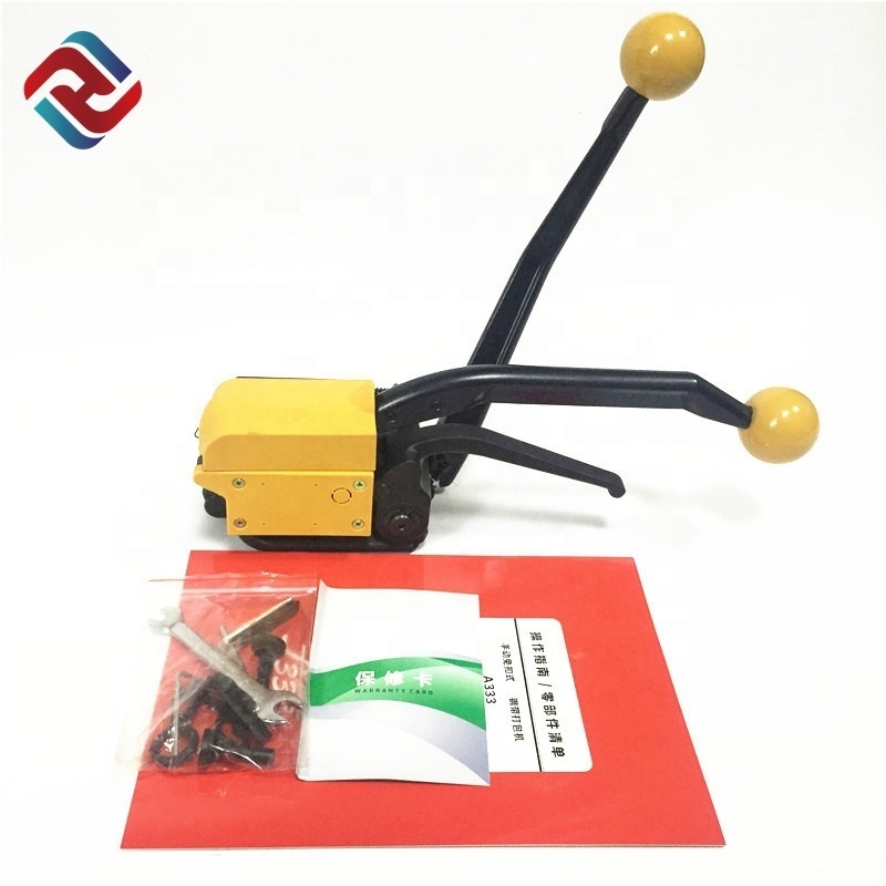 Semi automatic A333 Packing Machine Metal Strapping Tool manual steel band tool