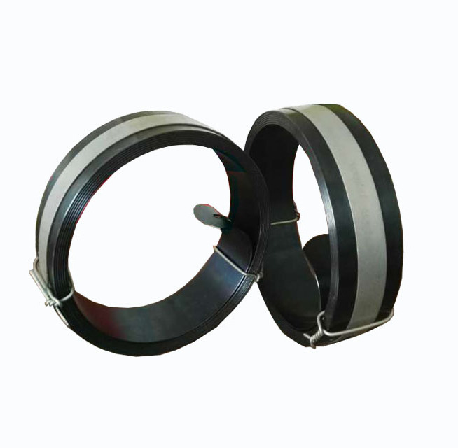 Spot stock baking blue packing tape open closed packing buckle iron galvanized steel strip