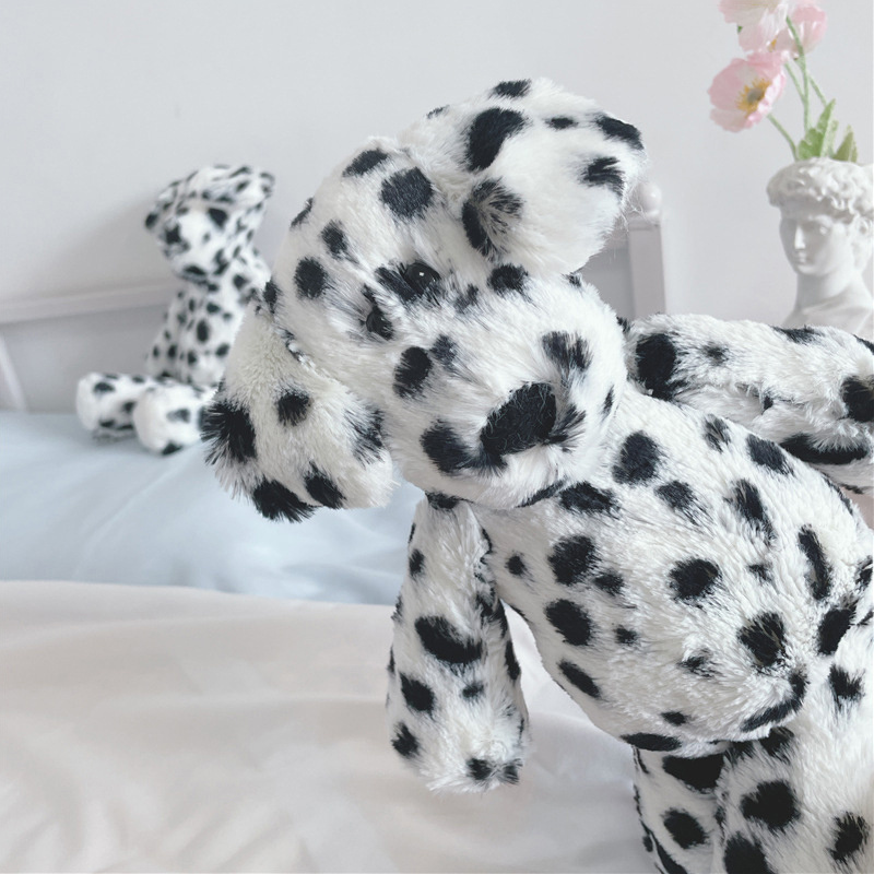 Super cute stuffed anime plush toys 35CM Dalmatian dog plush animal  toys