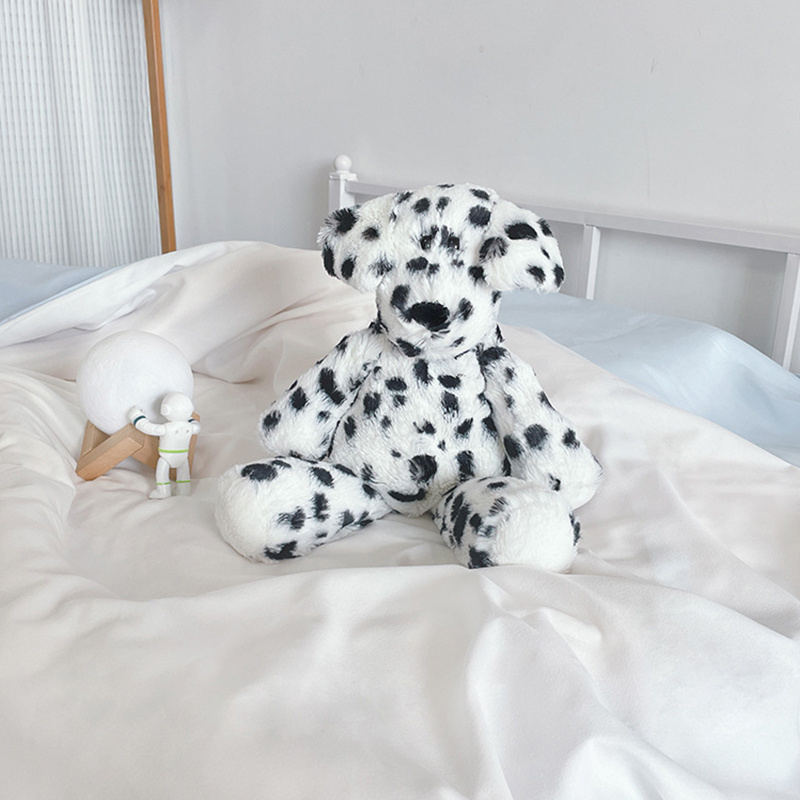 Super cute stuffed anime plush toys 35CM Dalmatian dog plush animal  toys