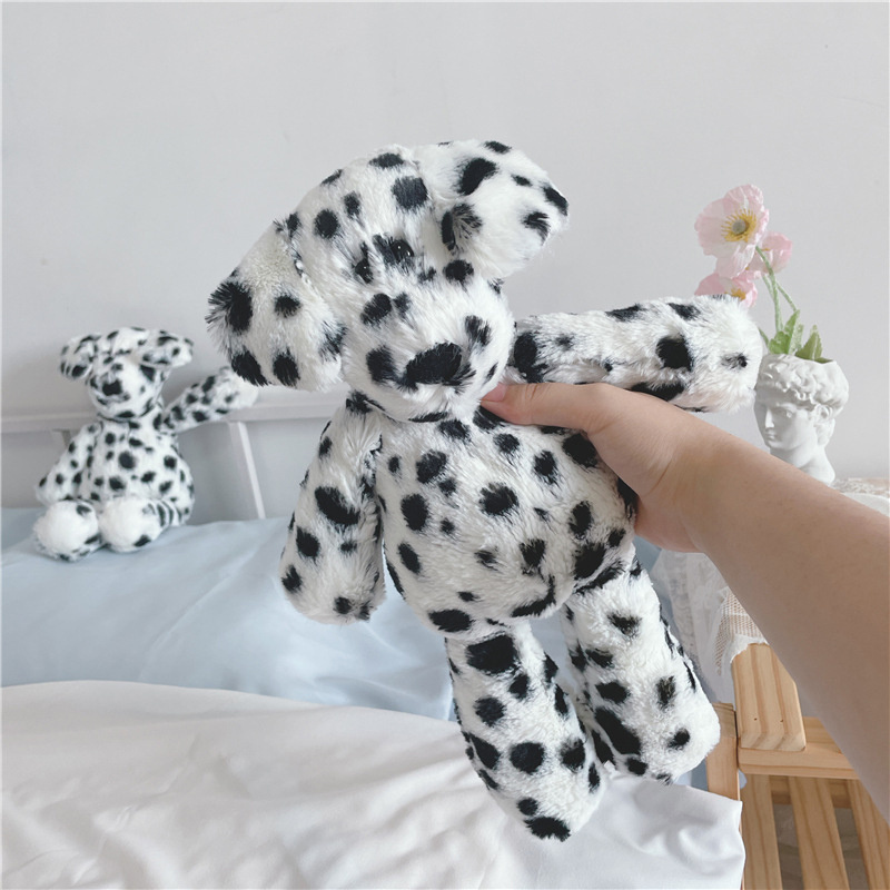 Super cute stuffed anime plush toys 35CM Dalmatian dog plush animal  toys