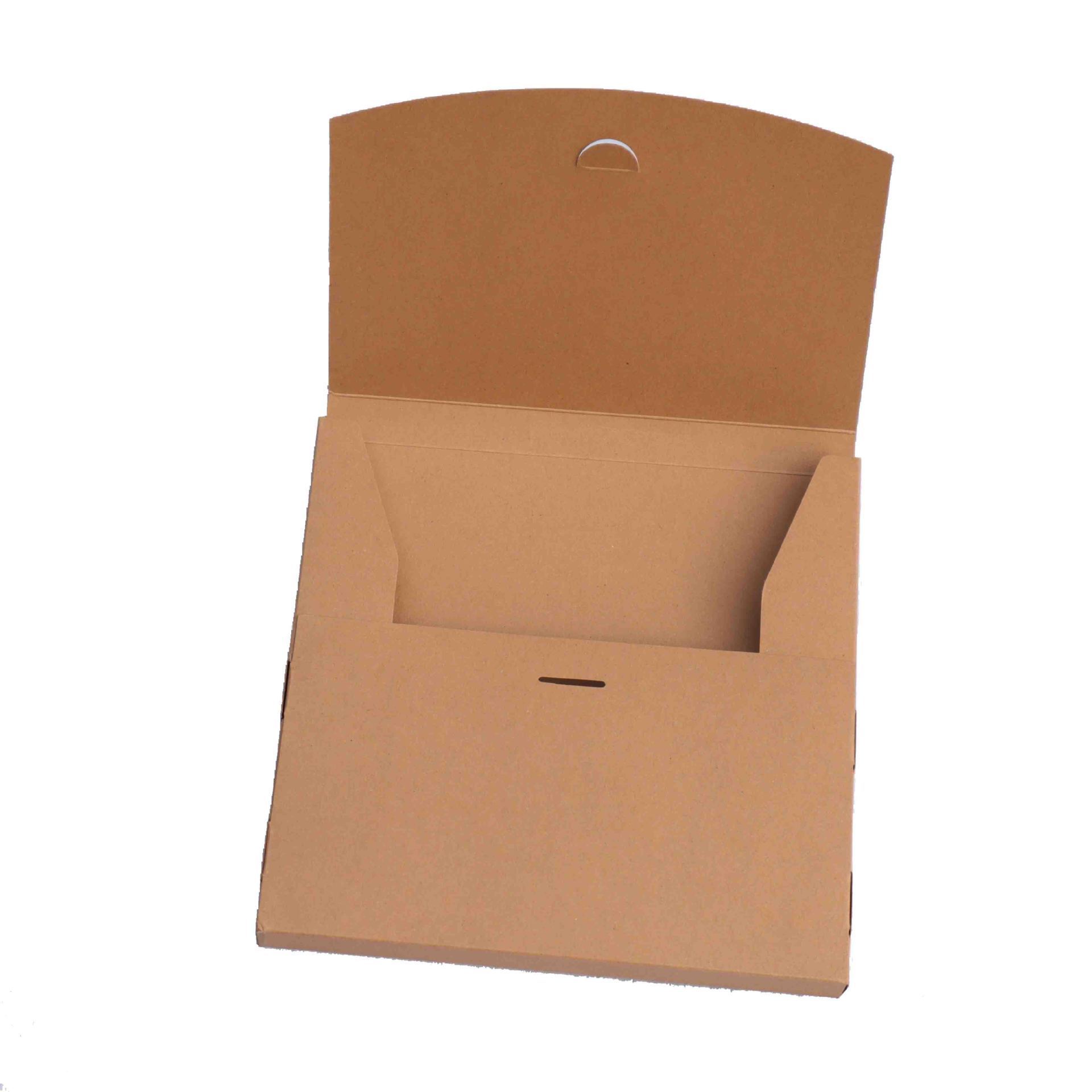 Wholesale Recyclable Die Cut Folder Brown Kraft Paper bag Custom T Shirt clothing Packaging Bag With Logo