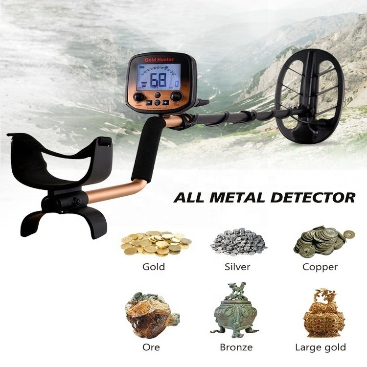 Factory Hot Sale Detector With Lcd Screen High Sensitivity Underground Gold Metal Detector Treasure Hunter