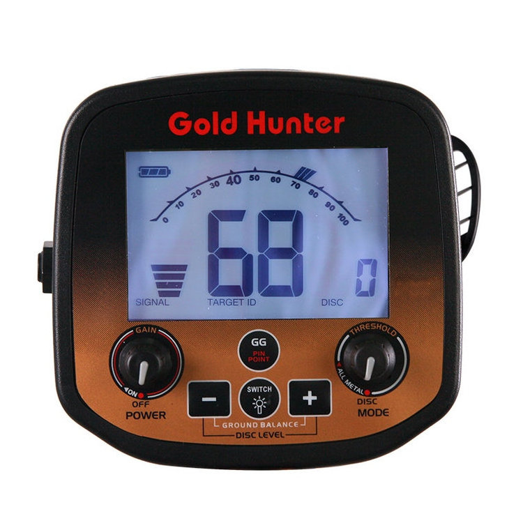 Factory Hot Sale Detector With Lcd Screen High Sensitivity Underground Gold Metal Detector Treasure Hunter