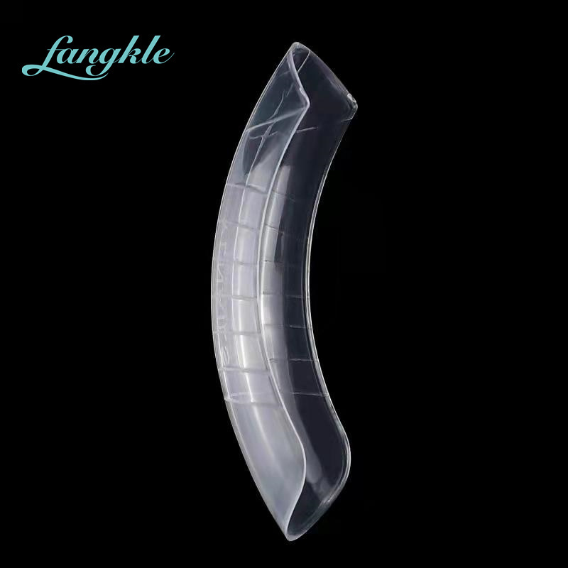 Fangkle Hotselling Curve Artificial Fingernails Wide Full Clear  Mold Acrylic Nails Tips Wholesaler