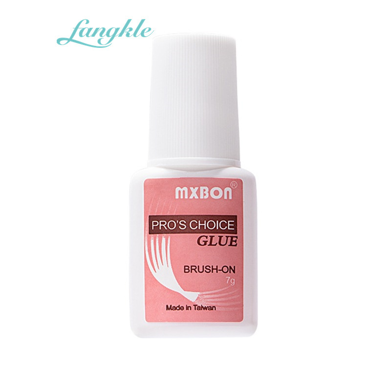 Fangkle customized label good quality 7g pink nail tips mxbon nail glue for professional use