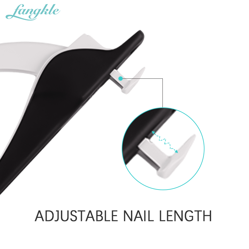 Fangkle wholesale Nail Tips Cutter Acrylic False Nail tips Nipper U Shape Stainless Steel Nail Clipper