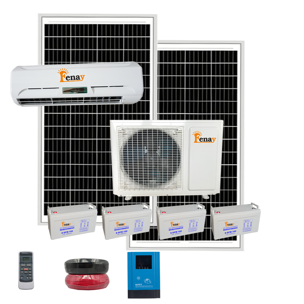 off-Grid Saving 18000 BTU Inverter Cooling&Heating Solar Energy Split Air Conditioner