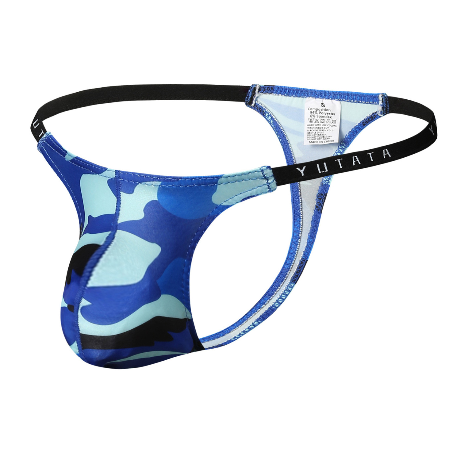 European and American Men's Sexy Thong Camouflage Seduction Comfortable Men's Thong