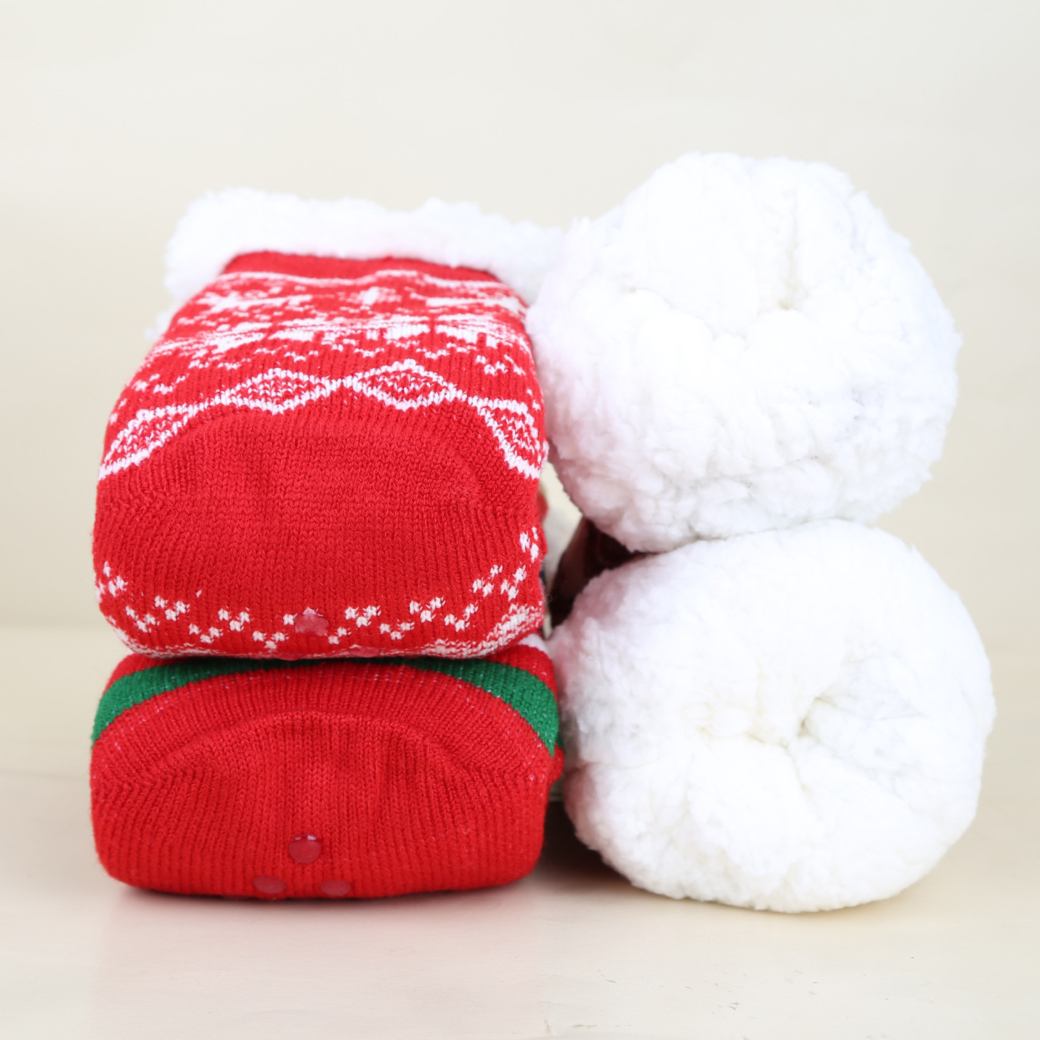 Autumn and Winter Floor Socks Snow Socks Thickened and Fleece Home Sleeping Carpet Socks