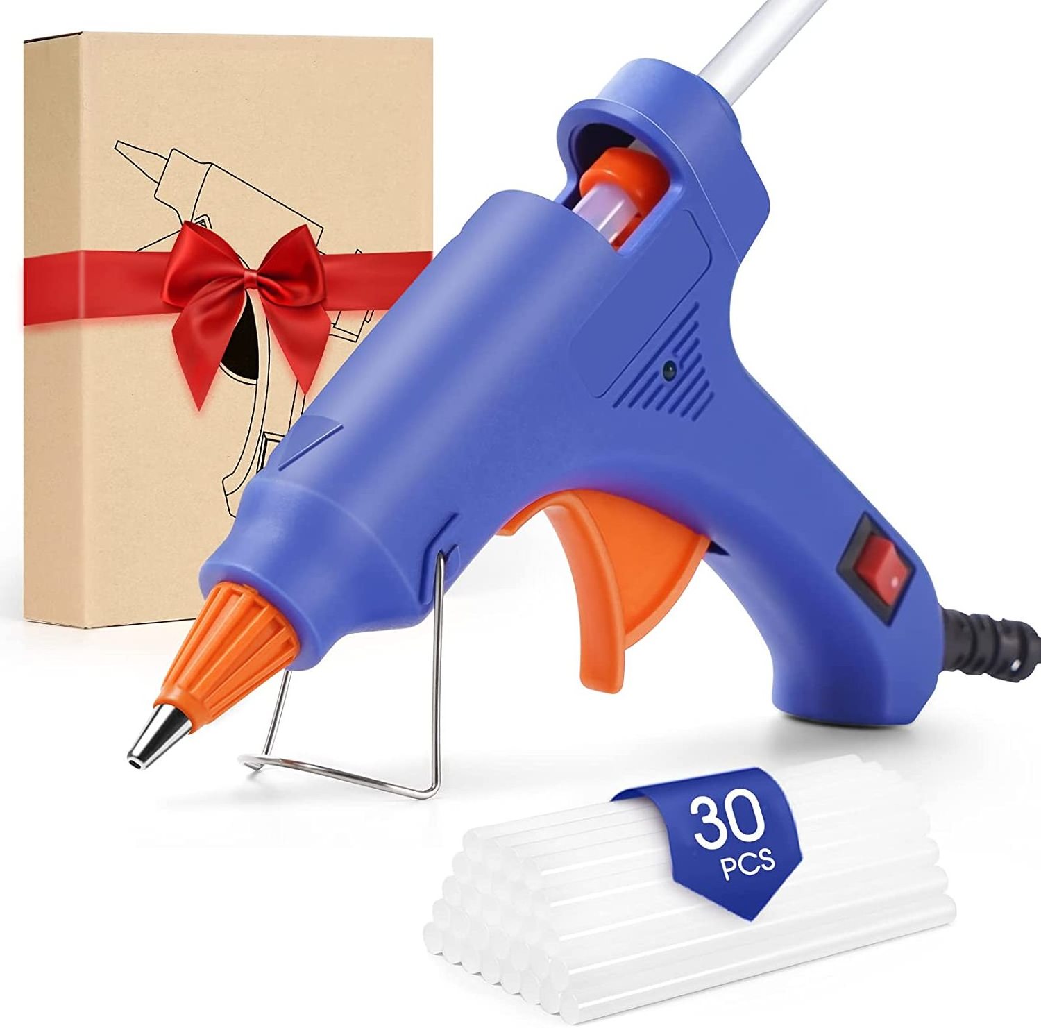 Professional Mini Hot Glue Gun Set with Sticks for DIY Craft