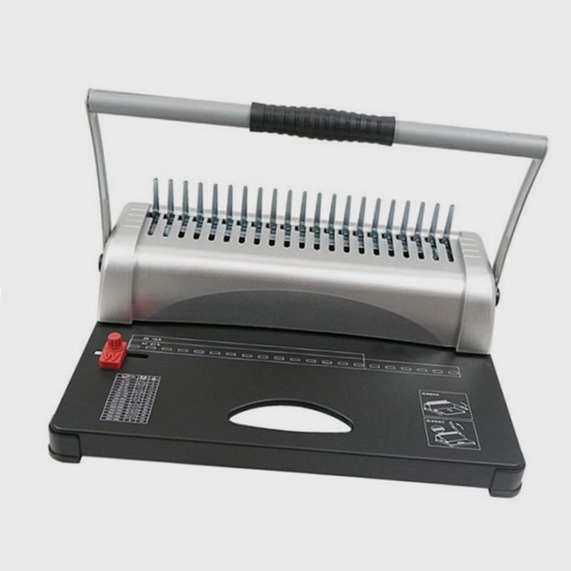 Wholesale Price 21 Hole Manual A4 Size Paper Documents Comb Binding Machine