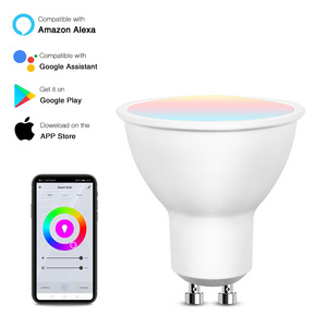 Smart  Light Bulb Compatible with Alexa, Google Home, SmartThings  5W WiFi LED Track Light Bulbs, Color Changing