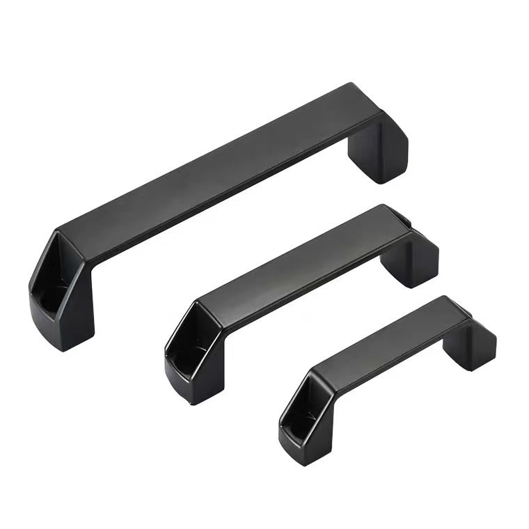 Industrial black nylon Door Handle  Cabinet Handle other material handling equipment