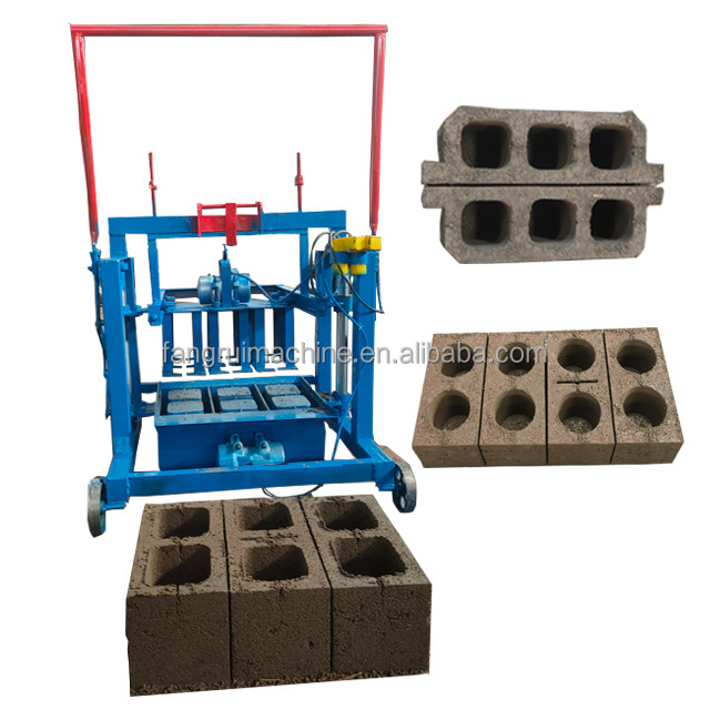 Electric Semi Automatic Sand Concrete Block Moulding Machine Paving Block Making Machine