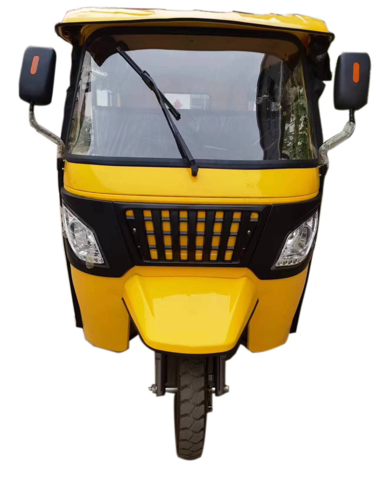 Passenger Motorized Tricycle With Cabin Taxi Gasoline Tricycle Adult Passenger Tricycle 3 Wheel With Seat