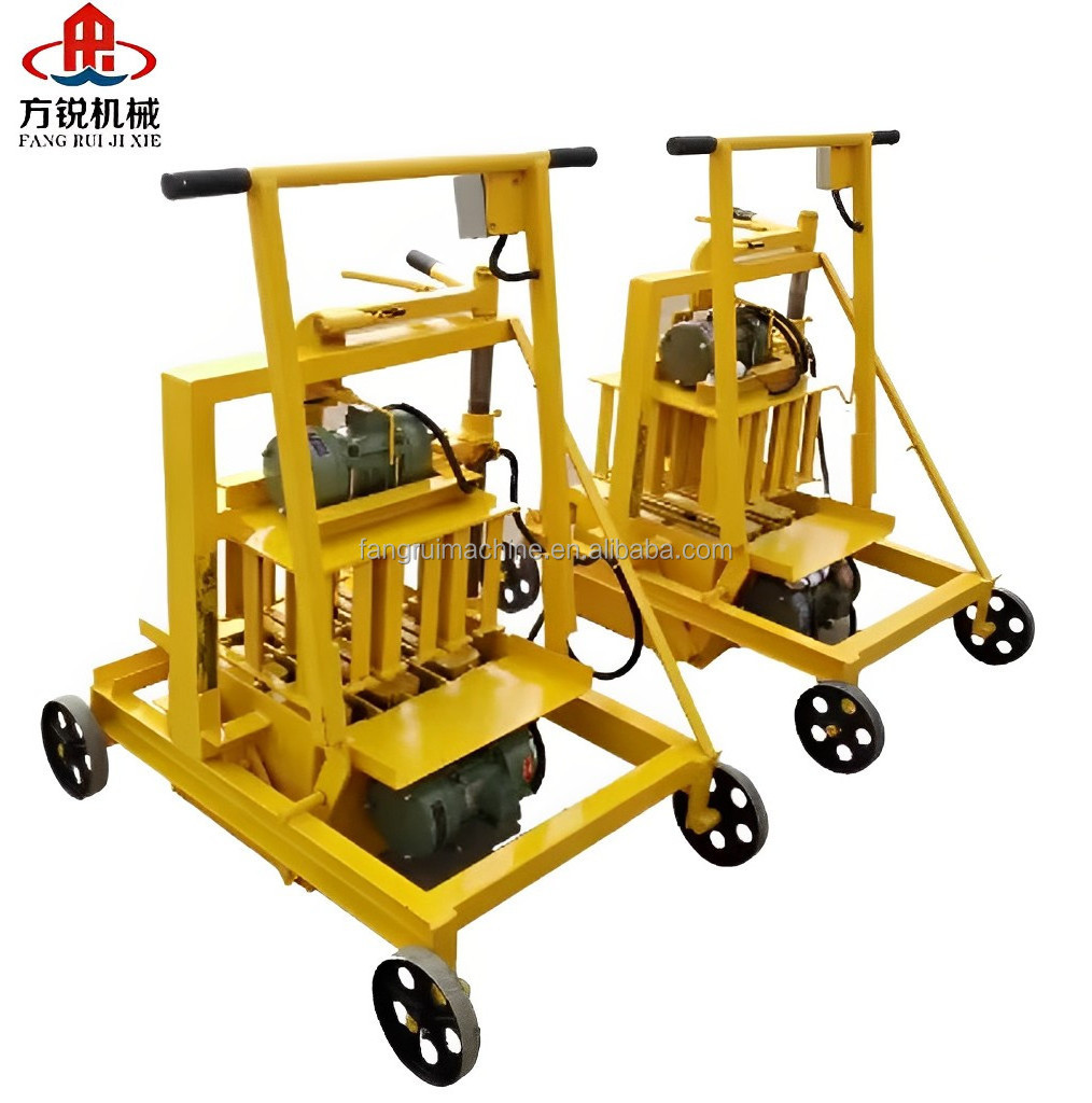 High Efficiency Small Manual Vibrating Compaction Clay Block Brick ...