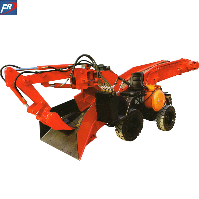 mini tunnel electric rocker shovel loader rock mucking loader machine in mining with CE