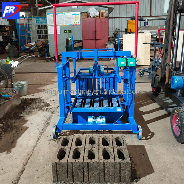 Electric Semi Automatic Sand Concrete Block Moulding Machine Paving Block Making Machine