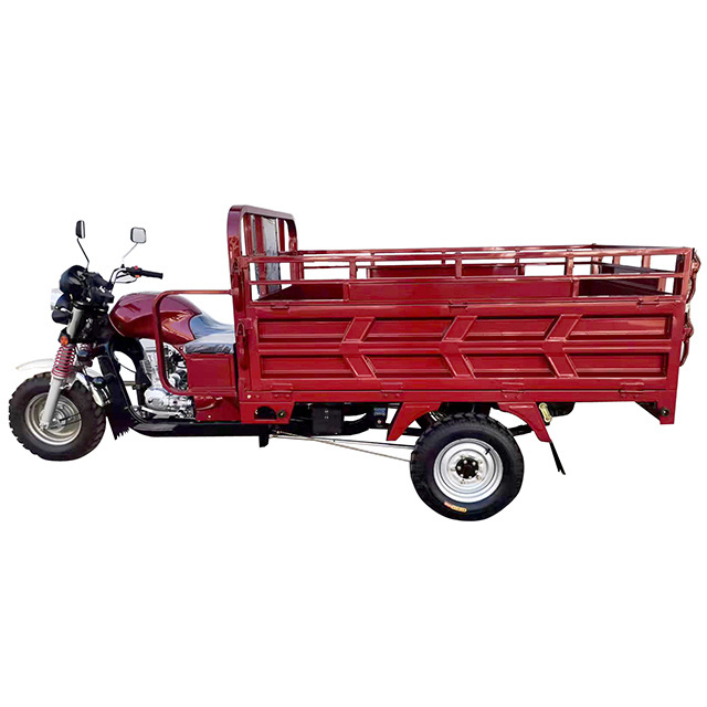 2024 New Model Motor Trike Three Wheel Tricycle Gasoline Tricycle Motorcycle Cargo Loader 3 Wheel Truck Water Coold Tricycle No