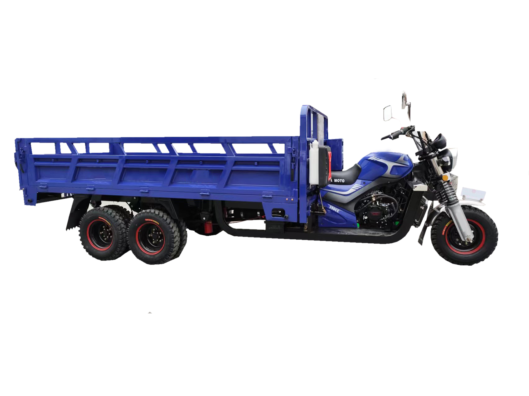 2024 New Model Motor Trike Three Wheel Tricycle Gasoline Tricycle Motorcycle Cargo Loader 3 Wheel Truck Water Coold Tricycle No