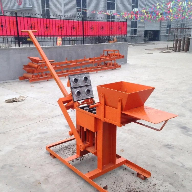 African block making machine semi-automatic hollow concrete cement brick making machinery prices